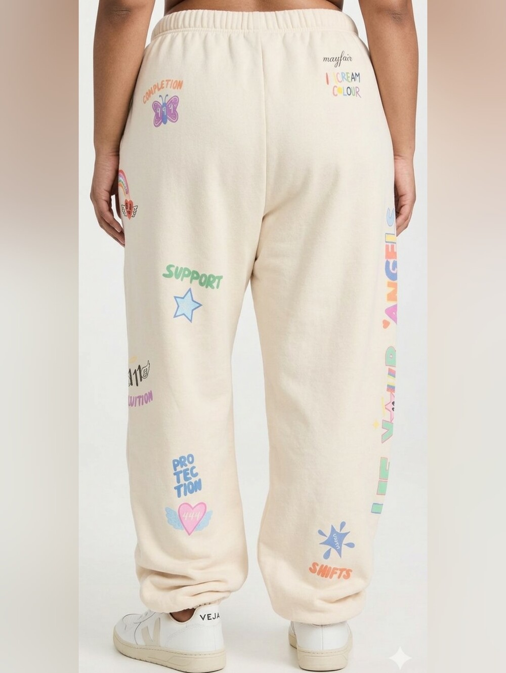 Mayfair x @ISCREAMCOLOUR Joggers Let Your Angels Lead The Way XXL New - Picture 2 of 8